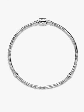 NWT Pandora Sterling Silver Snake Chain Bracelet